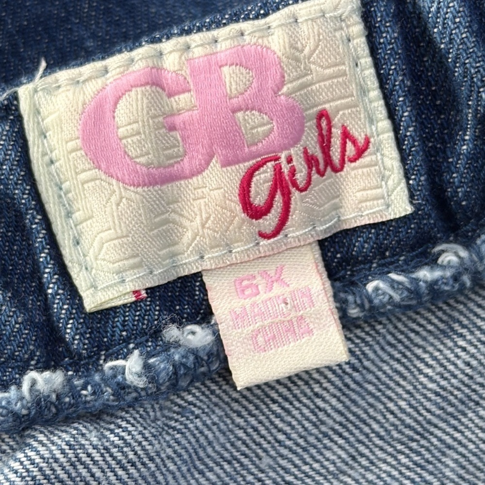 GB Girls | Sydney at Sunset Denim Skirt, Size 6x NWT - Picture 5 of 6